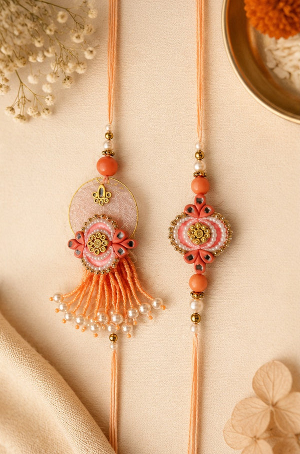 Orange 1 single Rakhi