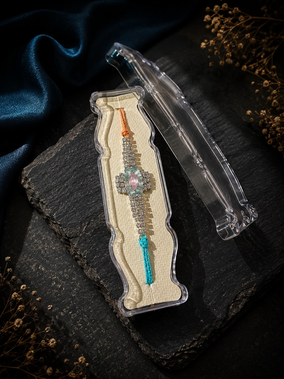 Pastel Cluster single Rakhi