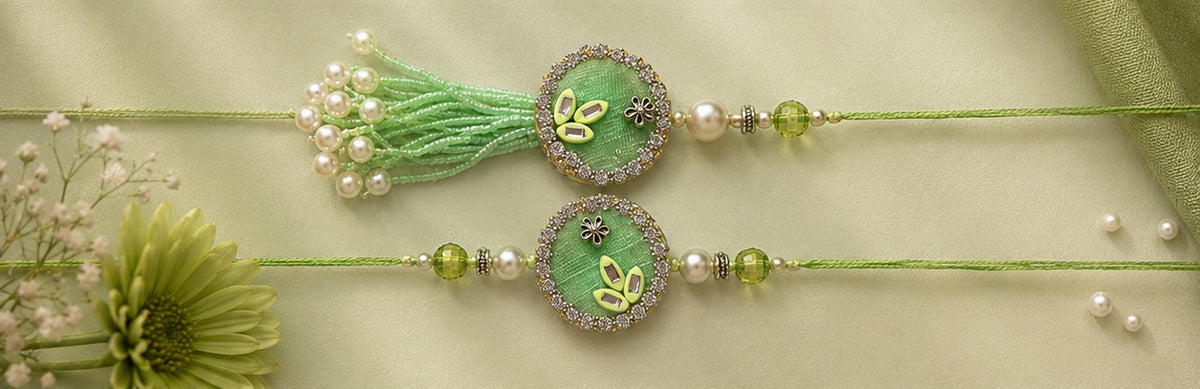 Green 3 single Rakhi